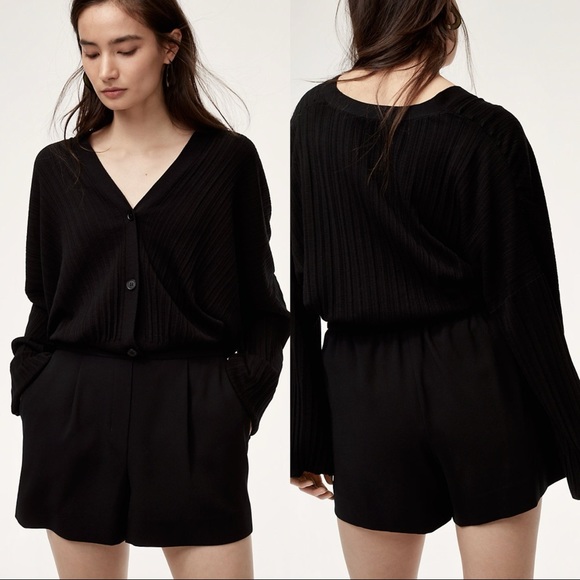 Babaton Cohen Short Terado Black Shorts SIZE 4 - Picture 3 of 7